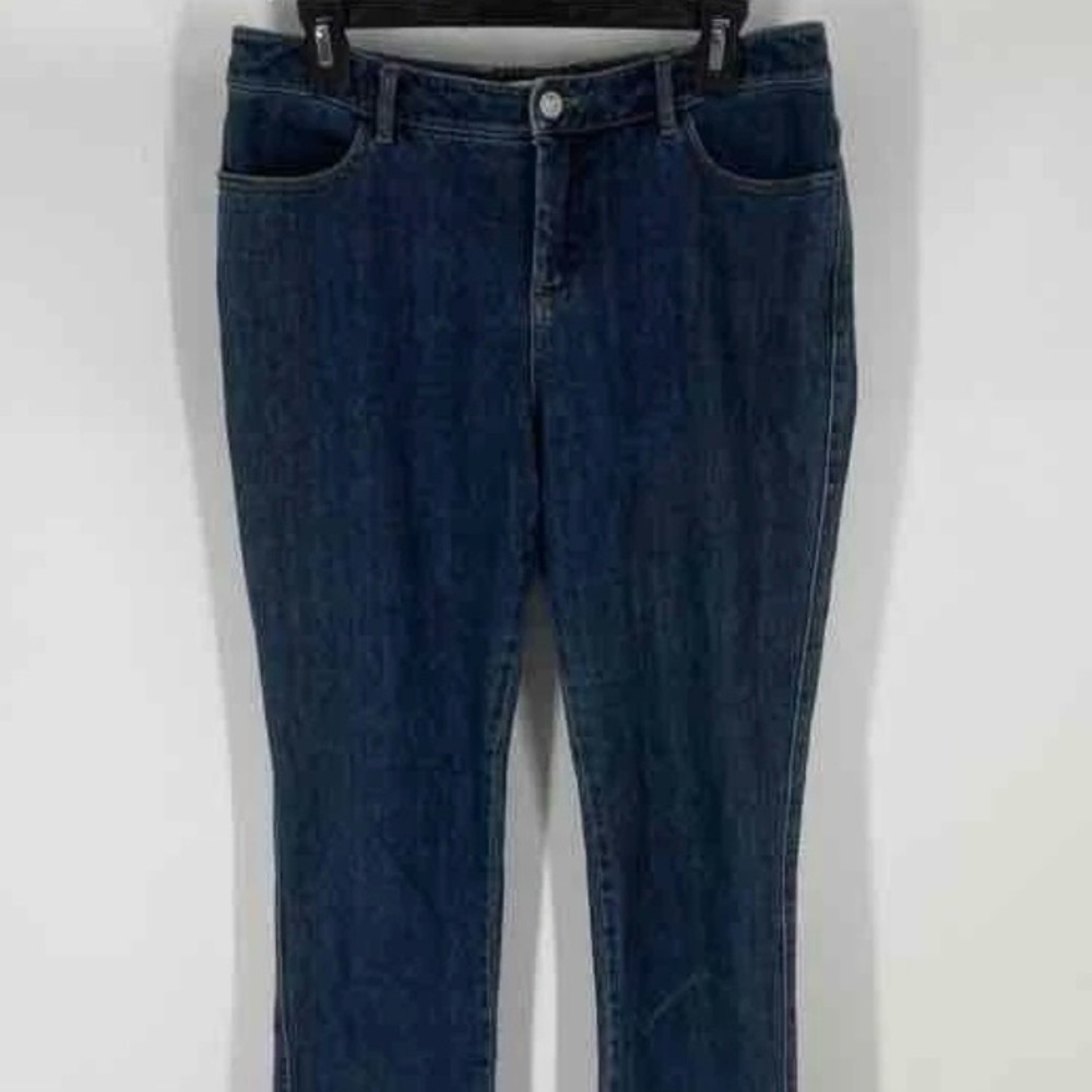 St. John Sport by Marie Gray Dark Blue Skinny Jeans